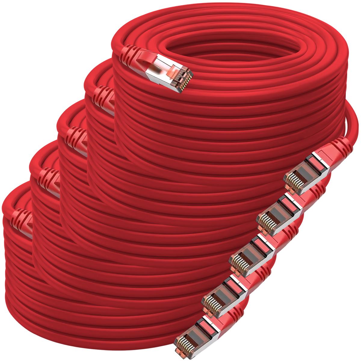 Foto 1 | Cable Red Local Mxrht-005 Ventdepot 5 Piezas Rojo