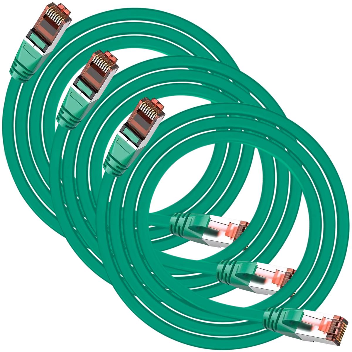 Foto 3 pulgar | Cables Red Uso Profesional Mxenp-003 Ventdepot 3 Piezas Verde