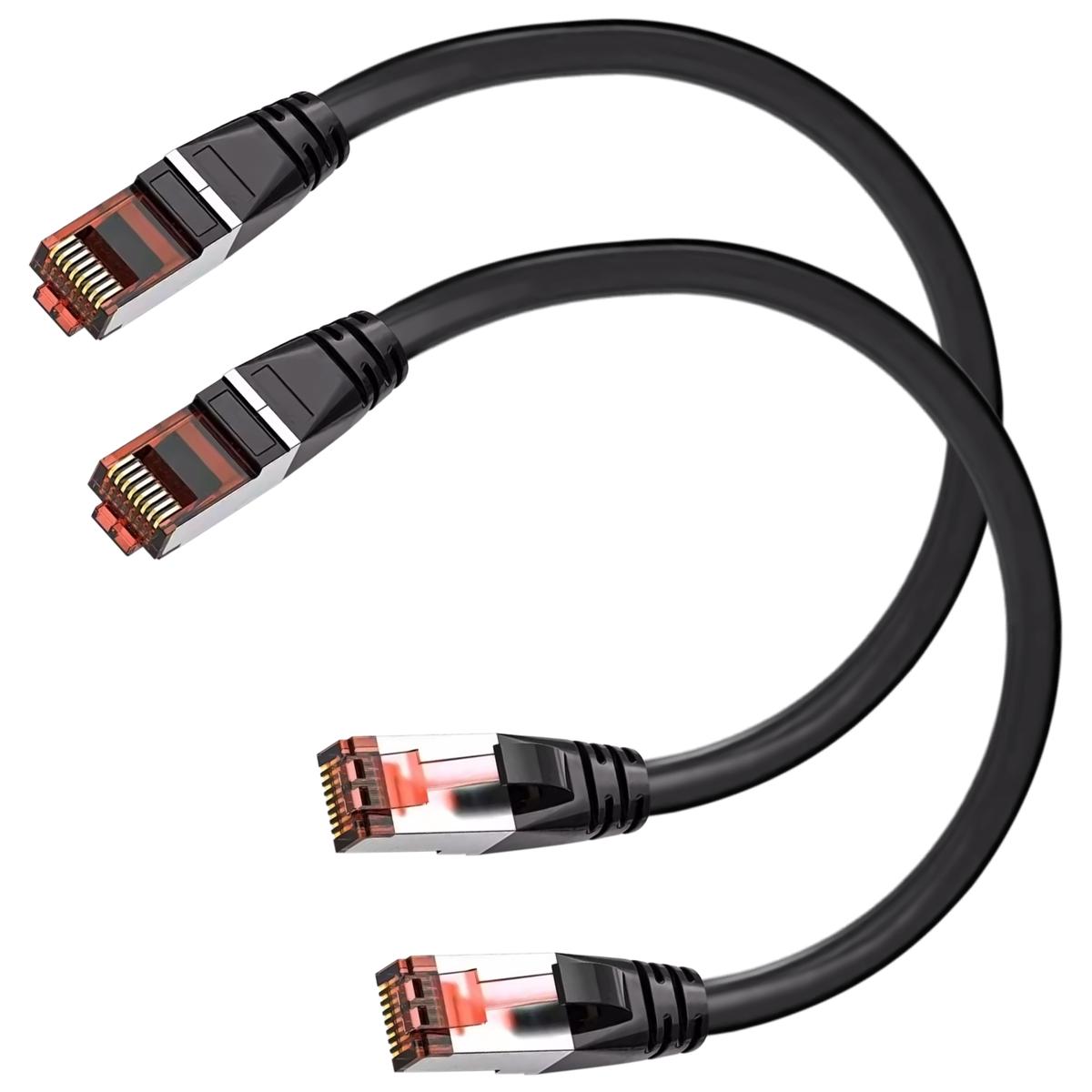 Foto 2 pulgar | Cable De Red Mxehc-002 Ventdepot 2 Piezas Negro