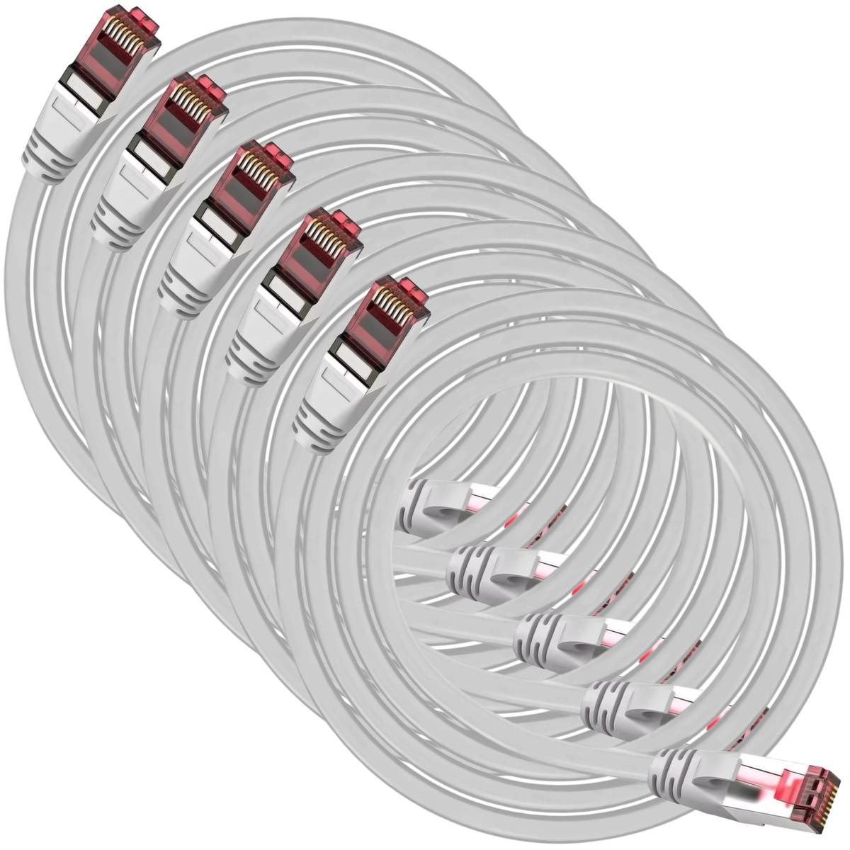 Foto 2 pulgar | Cables Sftp Mxeyg-005 Ventdepot 5 Piezas Gris