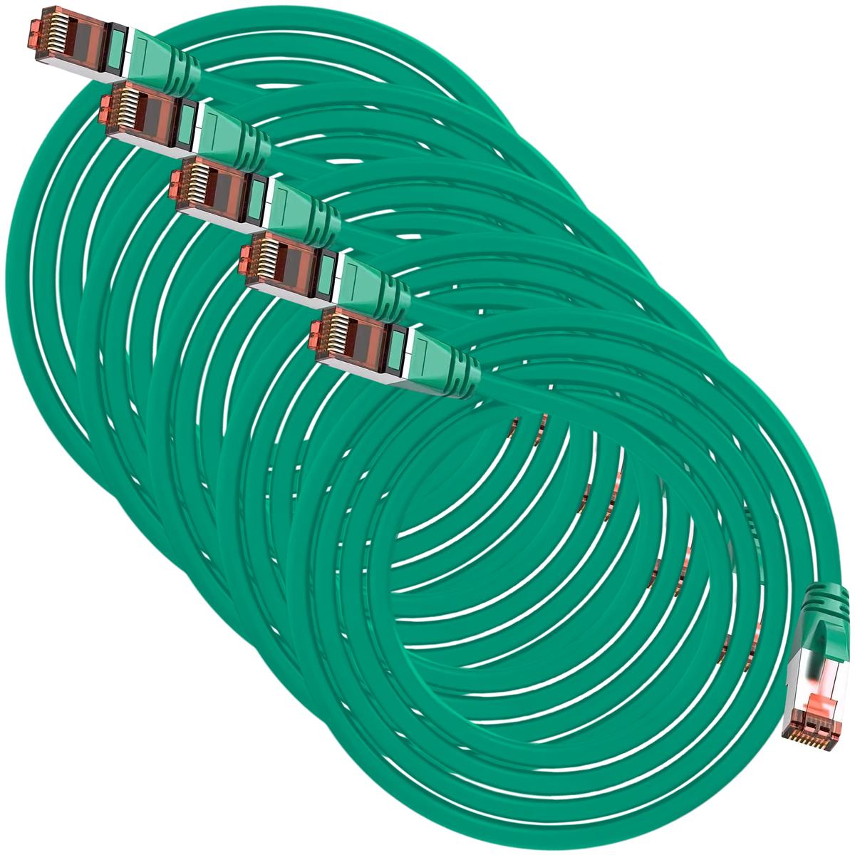 Foto 3 pulgar | Cables Sftp Conexión Estable Mxgno-005 Ventdepot 5 Piezas Verde