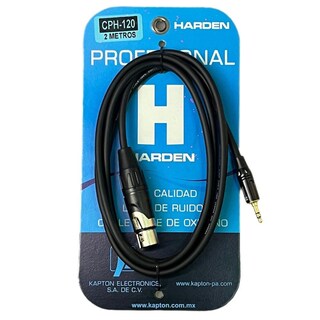 Foto 2 | Extension De Audio Plug 3.5 Estereo A Jack Canon Xlr 2 Metros Cph-120