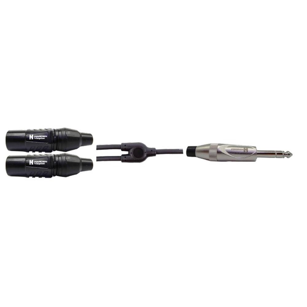 Foto 2 pulgar | Extension Plug 6.3mm Estereo A 2 Plug Tipo Cannon 3p 3mt