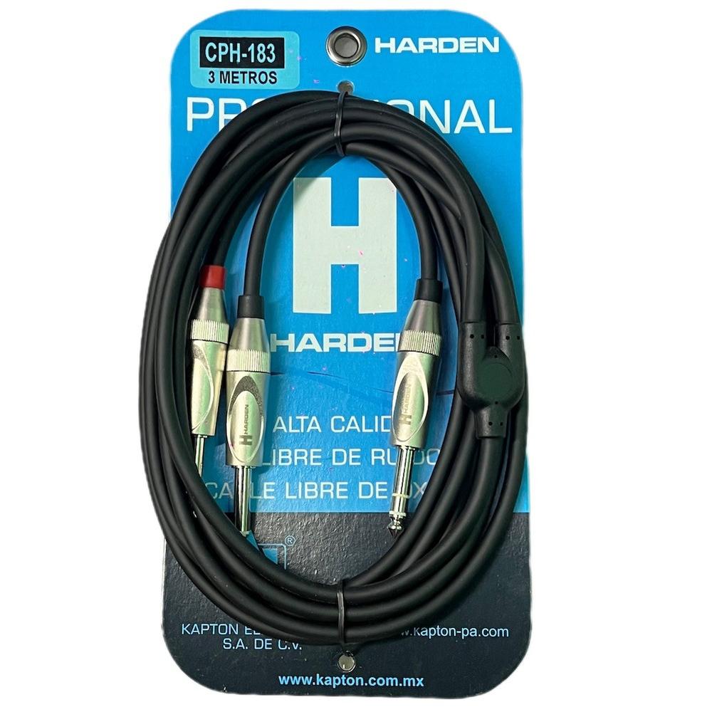 Extension Plug 6,3mm Estero A 2 Plug 6.3mm Mono 3 Metros