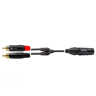 Foto 2 | Extension De Audio Jack Tipo Cannon 3p A 2 Plug Tipo Rca 1,50 Metros