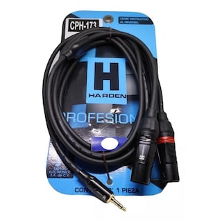 Foto 1 | Cable Extension Plug 3.5mm Estero A 2 Plug Tipo Cannon 3 Mt