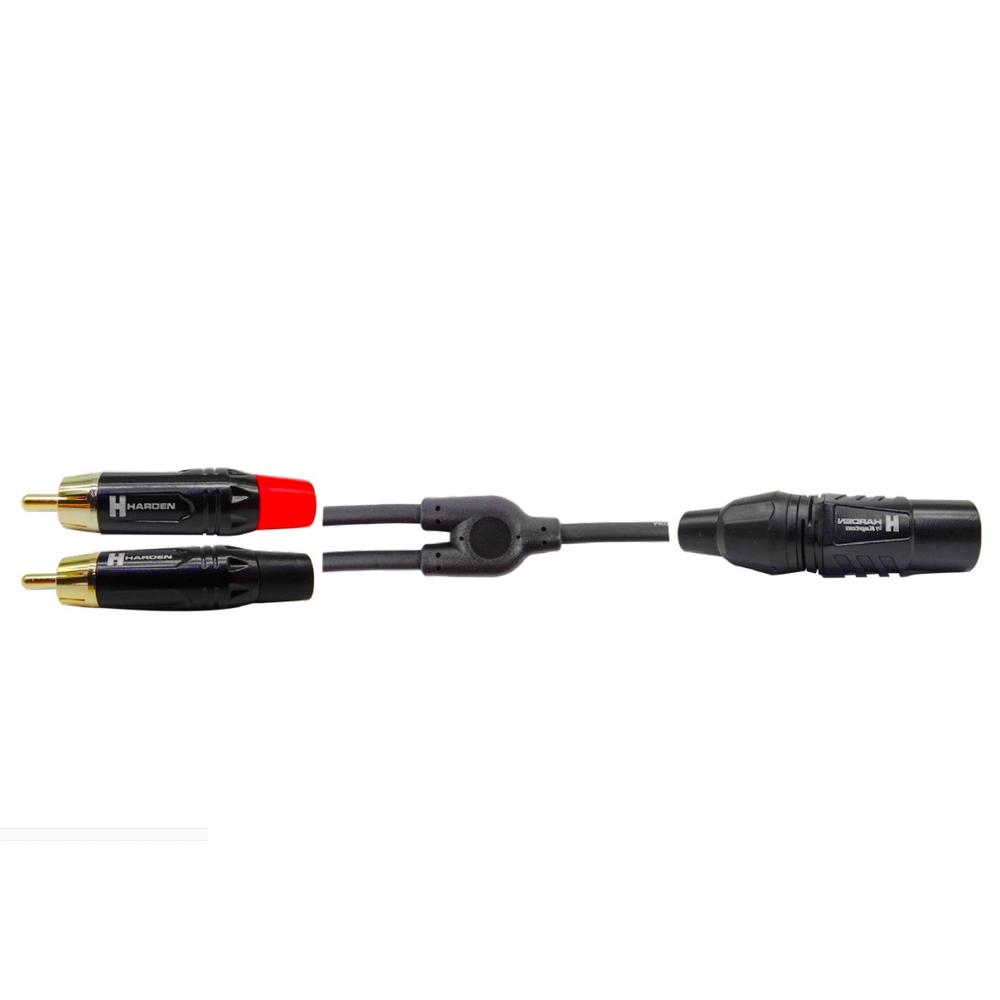 Foto 3 pulgar | Extension De Audio Jack Tipo Cannon 3p A 2 Plug Tipo Rca 3 Metros