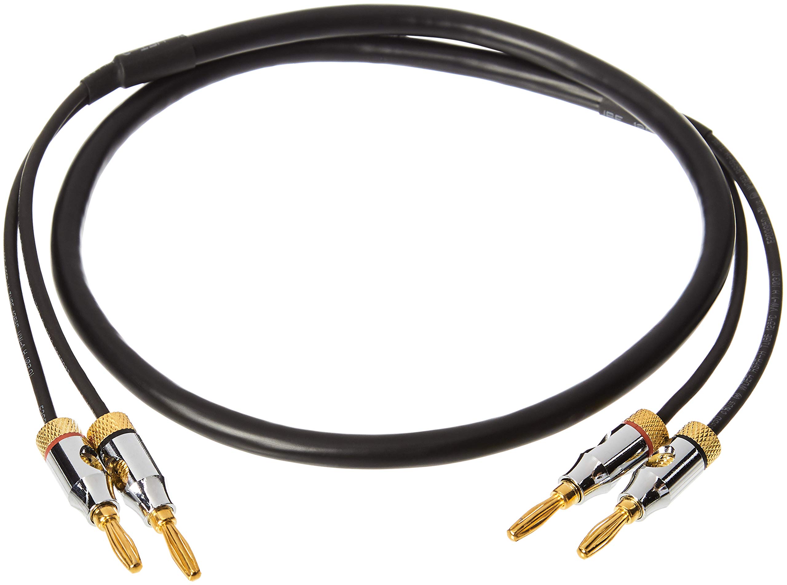 Foto 1 | Cable De Altavoz Amazon Basics Banana Plug 16 Awg 0,9 M - Venta Internacional.