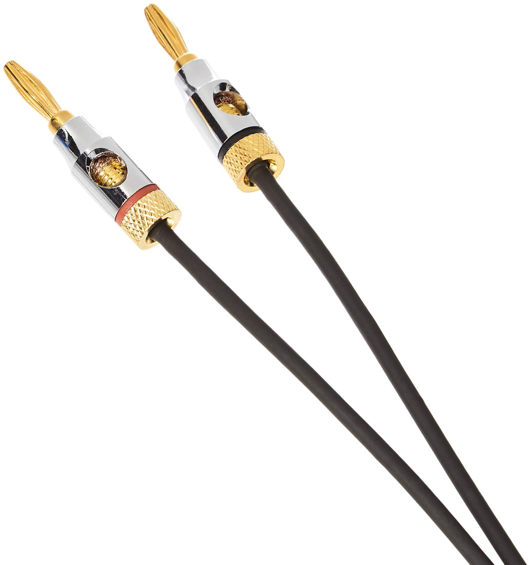 Foto 3 | Cable De Altavoz Amazon Basics Banana Plug 16 Awg 0,9 M - Venta Internacional.