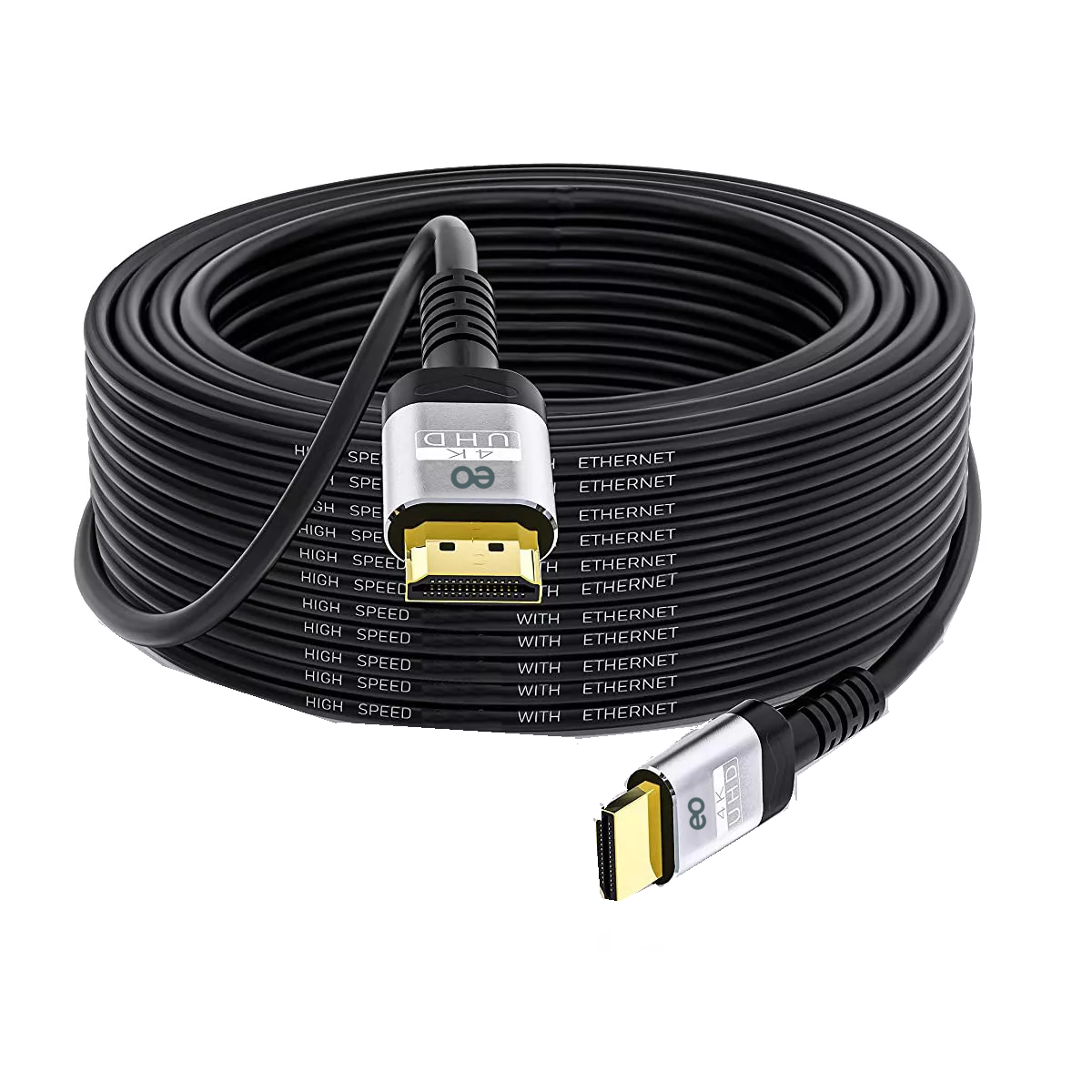 Foto 2 pulgar | Cable Hdmi 15 Metros 4k Blindado Uso Rudo Eo Safe Imports Esi-12601-1 Negro