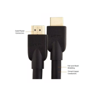 Foto 3 pulgar | Cable Hdmi 15 Metros 4k Blindado Uso Rudo Eo Safe Imports Esi-12601-1 Negro