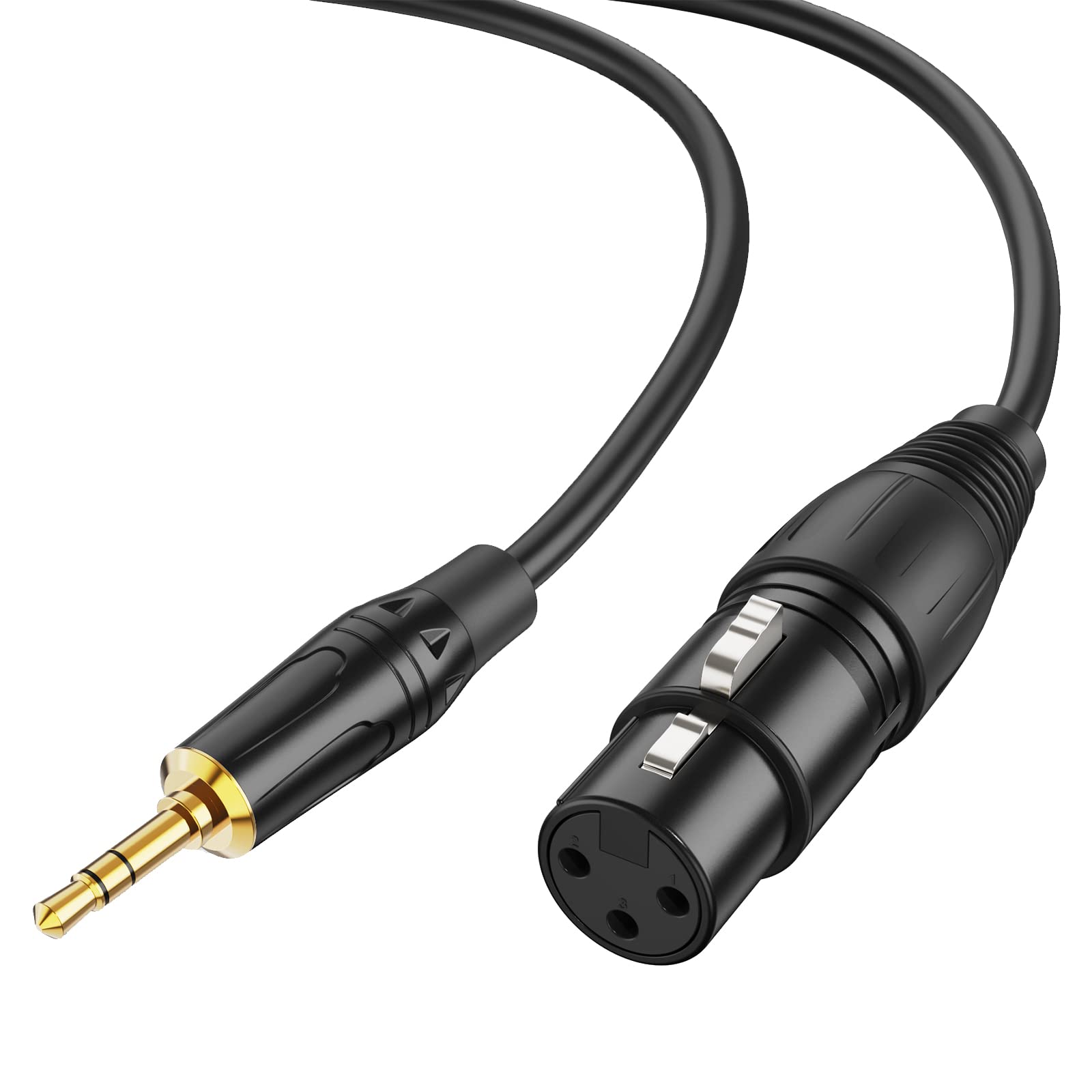 Foto 2 pulgar | Cable De Micrófono Cablecreation De 3,5 Mm Macho A Xlr Hembra, 3 M - Venta Internacional.