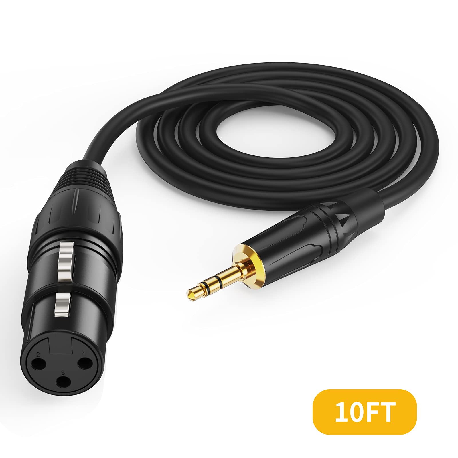 Foto 8 pulgar | Cable De Micrófono Cablecreation De 3,5 Mm Macho A Xlr Hembra, 3 M - Venta Internacional.