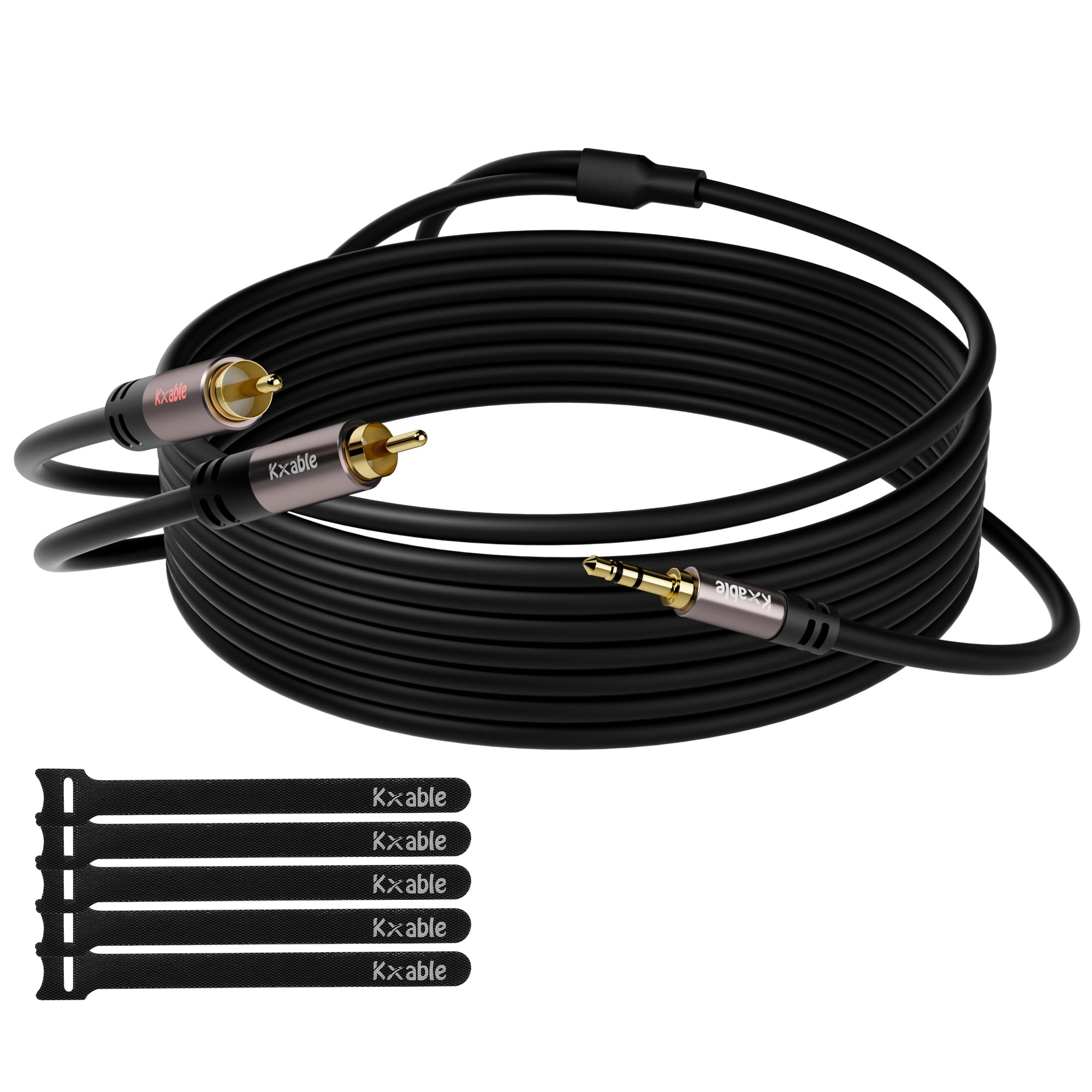 Foto 2 pulgar | Divisor En Y Auxiliar De Sonido Hi-fi De 4,5 M Con Cable De 3,5 Mm A Rca - Venta Internacional.