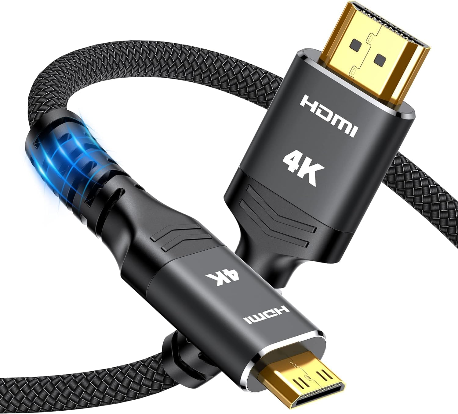 Foto 1 | Cable Hdmi Highwings Mini Hdmi A Hdmi De 1 M, 4k, 60 Hz, Bidireccional - Venta Internacional.