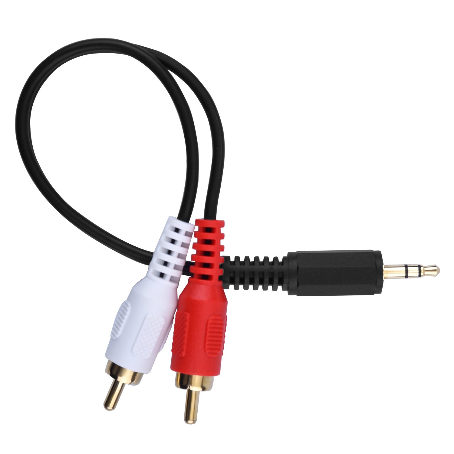 Foto 3 pulgar | Paquete De 2 Cables De Audio Eboot De 15 Cm Y 3,5 Mm Macho A 2 Rca Macho - Venta Internacional.