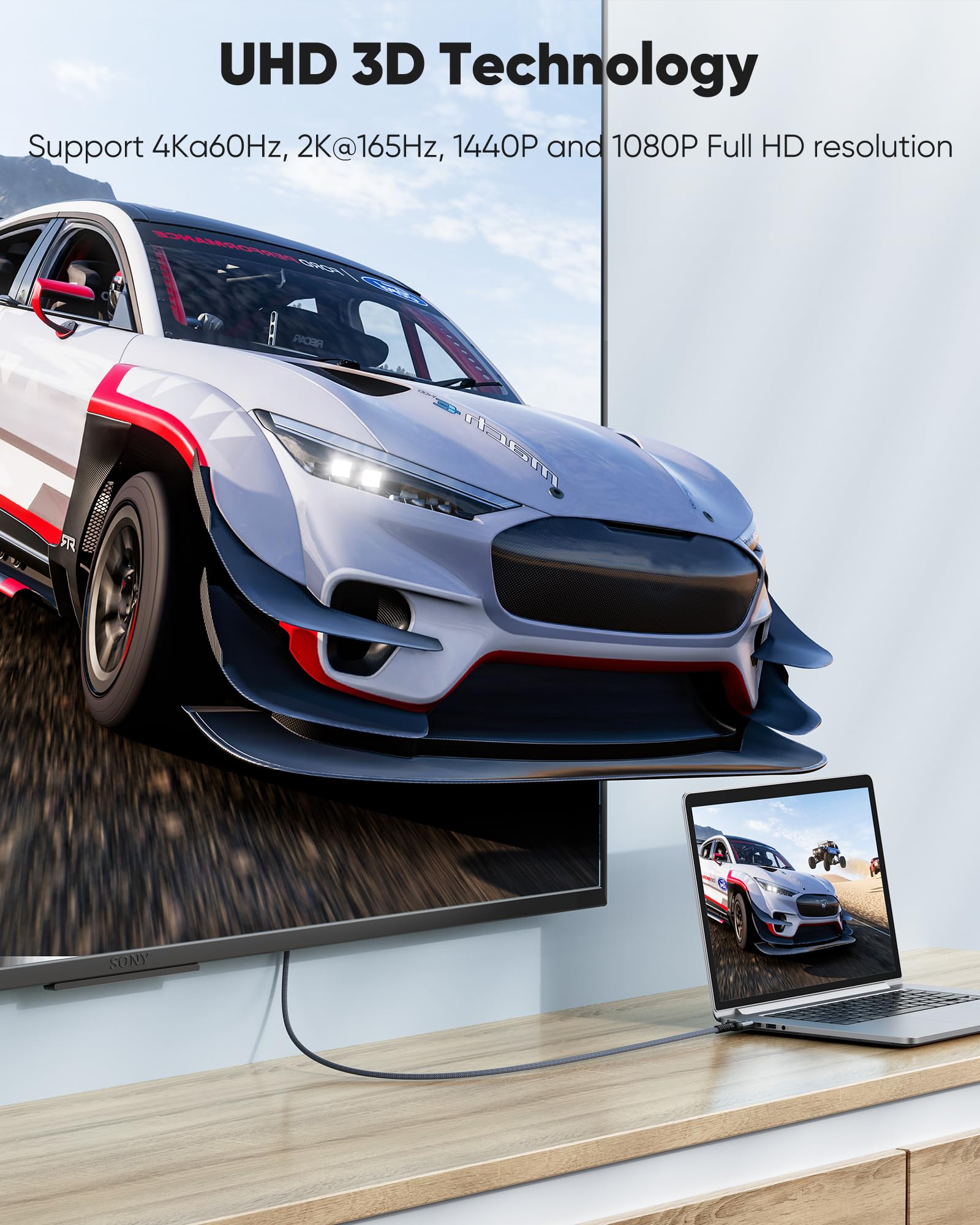 Foto 4 pulgar | Adaptador De Cable Highwings Mini Hdmi A Hdmi 4k 60 Hz, 3 Pies - Venta Internacional.