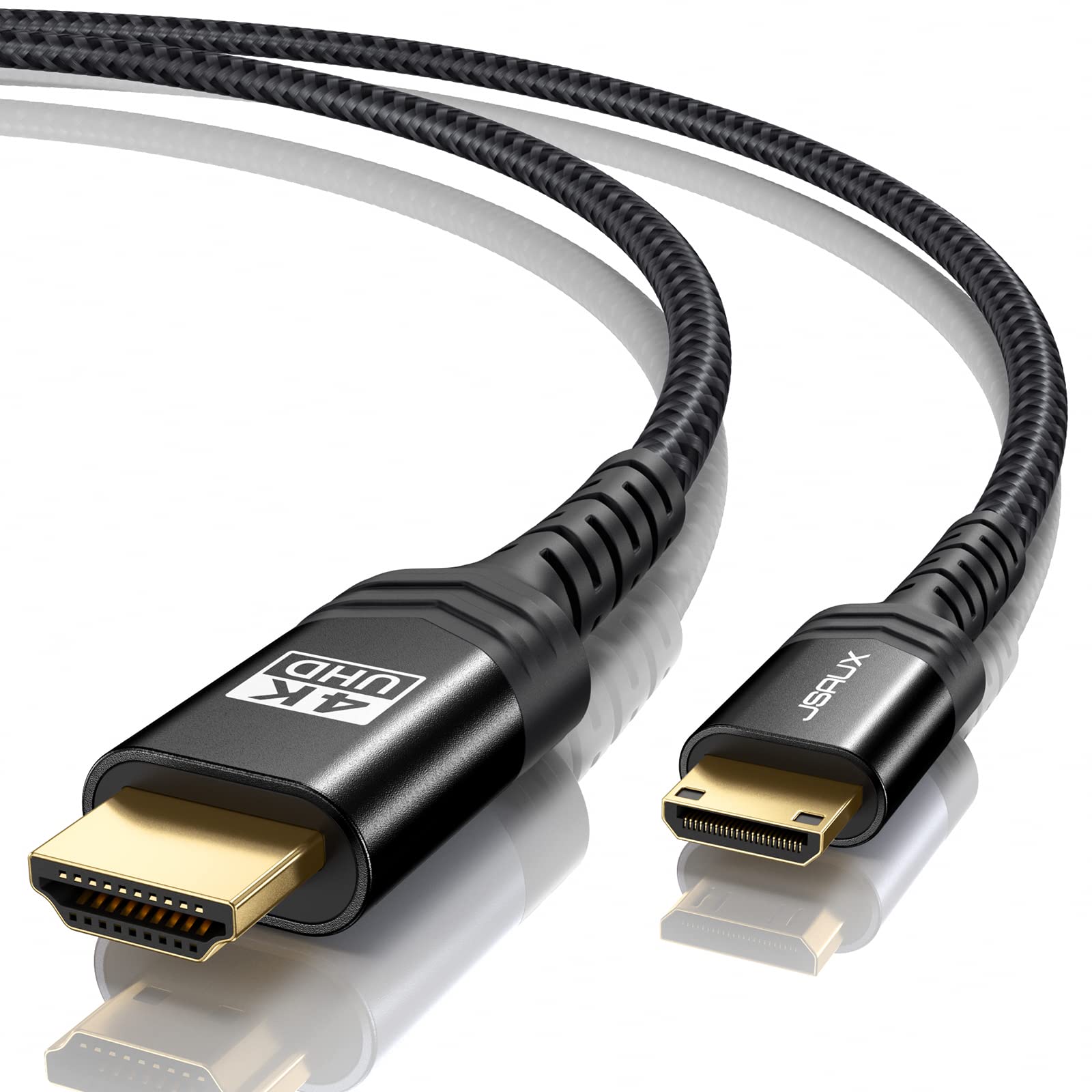 Foto 2 pulgar | Cable Hdmi Jsaux Mini Hdmi A Hdmi 2.0 4k 60 Hz 15 Pies Negro - Venta Internacional.
