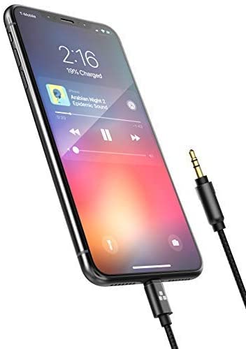 Foto 7 pulgar | Cable Auxiliar Thore Lightning De 3,5 Mm Para Iphone 13/12/14, Color Negro - Venta Internacional.