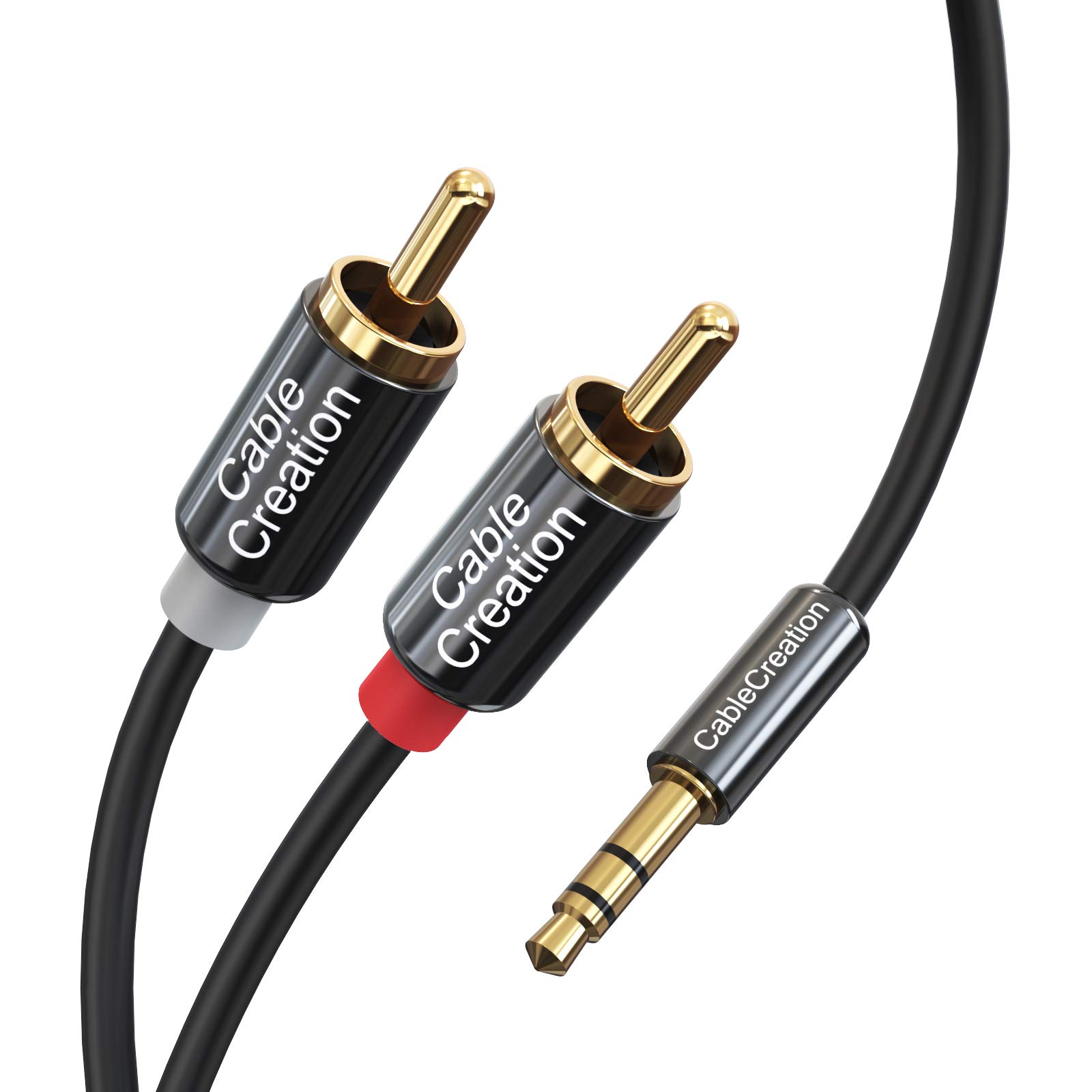 Foto 2 pulgar | Cable De Audio Cablecreation De 3,5 Mm A Rca De 1 M, 2 Unidades Estéreo - Venta Internacional.