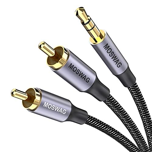 Foto 1 | Adaptador De Audio Estéreo Rca Moswag De 3,5 Mm Macho A 2rca Macho - Venta Internacional.