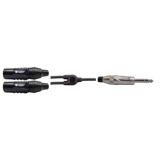 Foto 1 | Extension Plug 6.3mm Estereo A 2 Plug Tipo Cannon 3p 1,50 Mt
