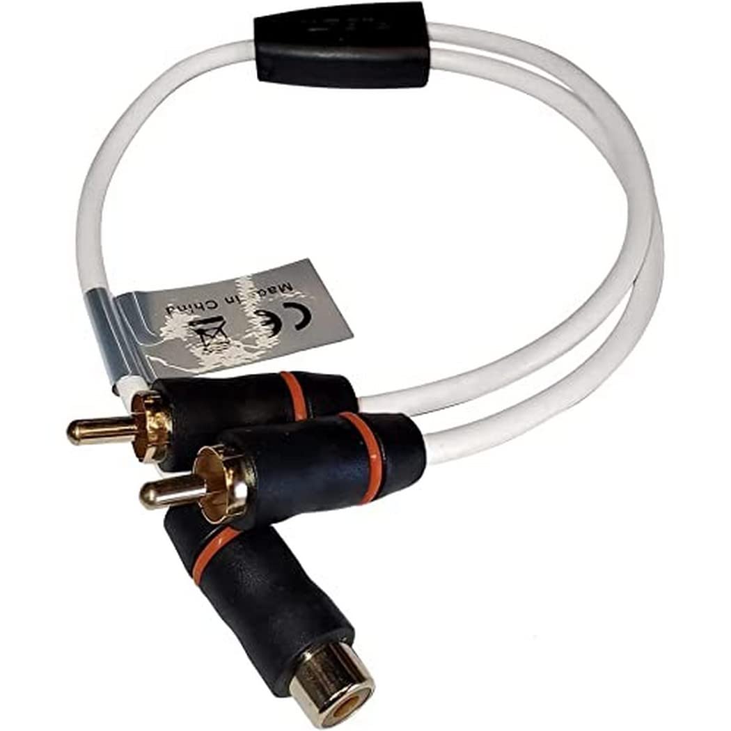 Foto 2 pulgar | Divisor De Cables Rca Fusion 1 Hembra A 2 Machos De 30 Cm - Venta Internacional.