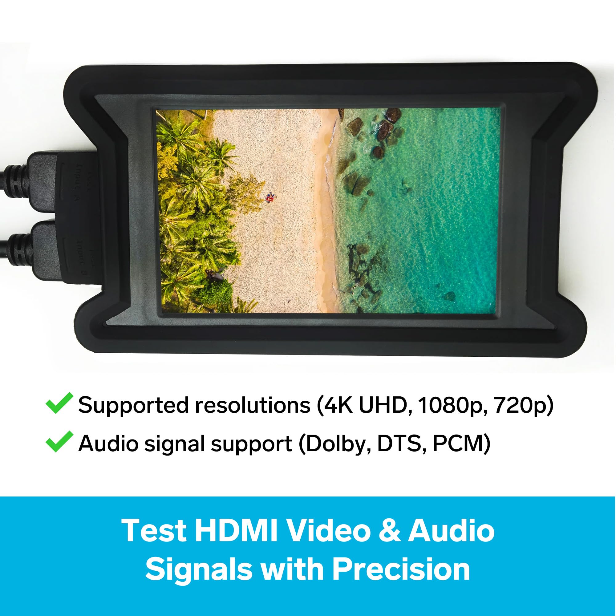 Foto 3 pulgar | Comprobador Hdmi Portátil Steren Con Pantalla Lcd Hd De 1080p - Venta Internacional.