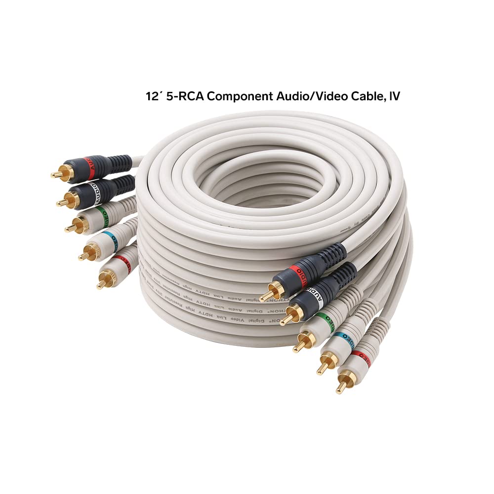 Foto 3 pulgar | Cable De Vídeo/audio Por Componentes Steren 254-612iv 3,6 M 5-rca - Venta Internacional.