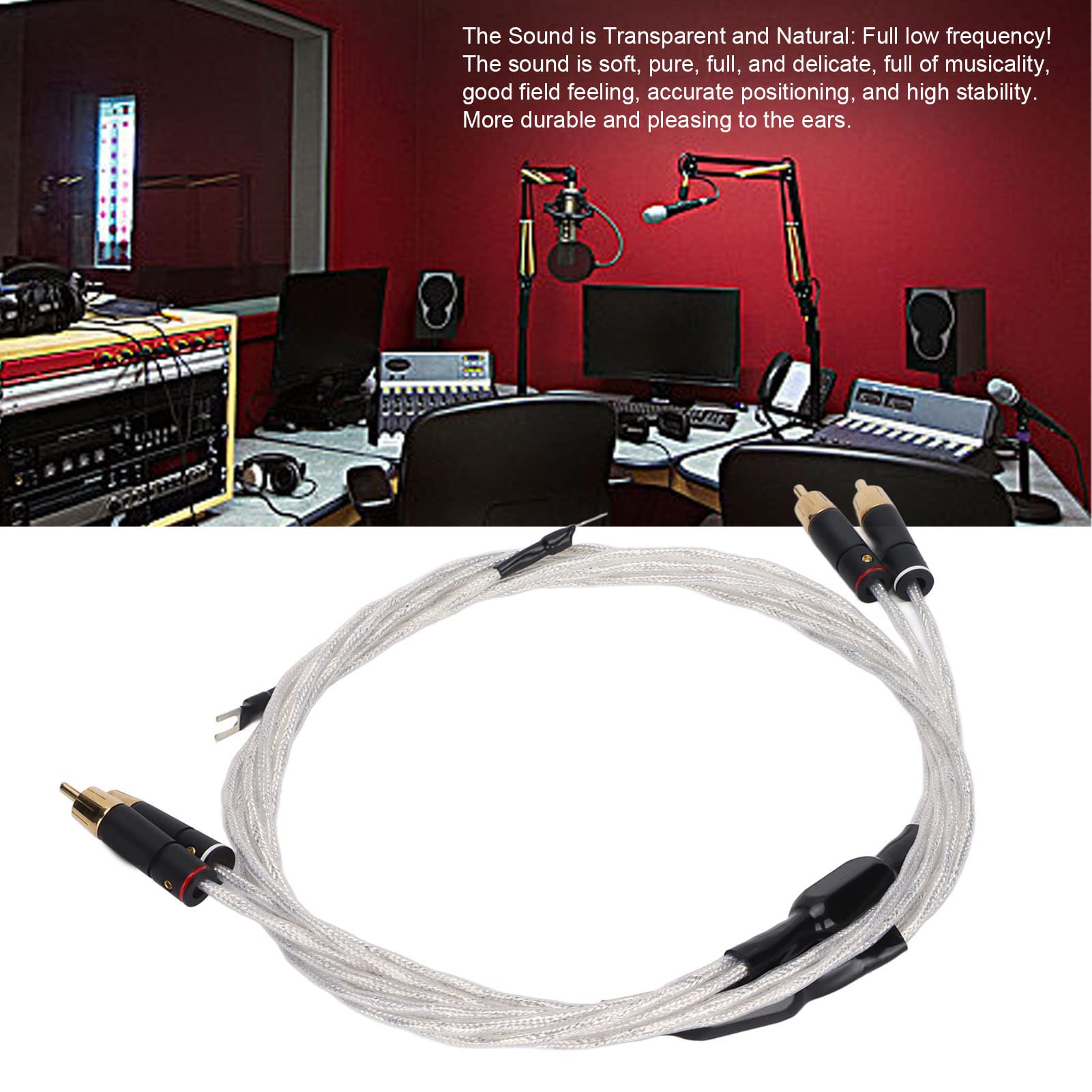 Foto 5 pulgar | Cable Audiophiles Ashata Xs 0608 Macho A Macho Con Cable De Tierra De 2 M - Venta Internacional.