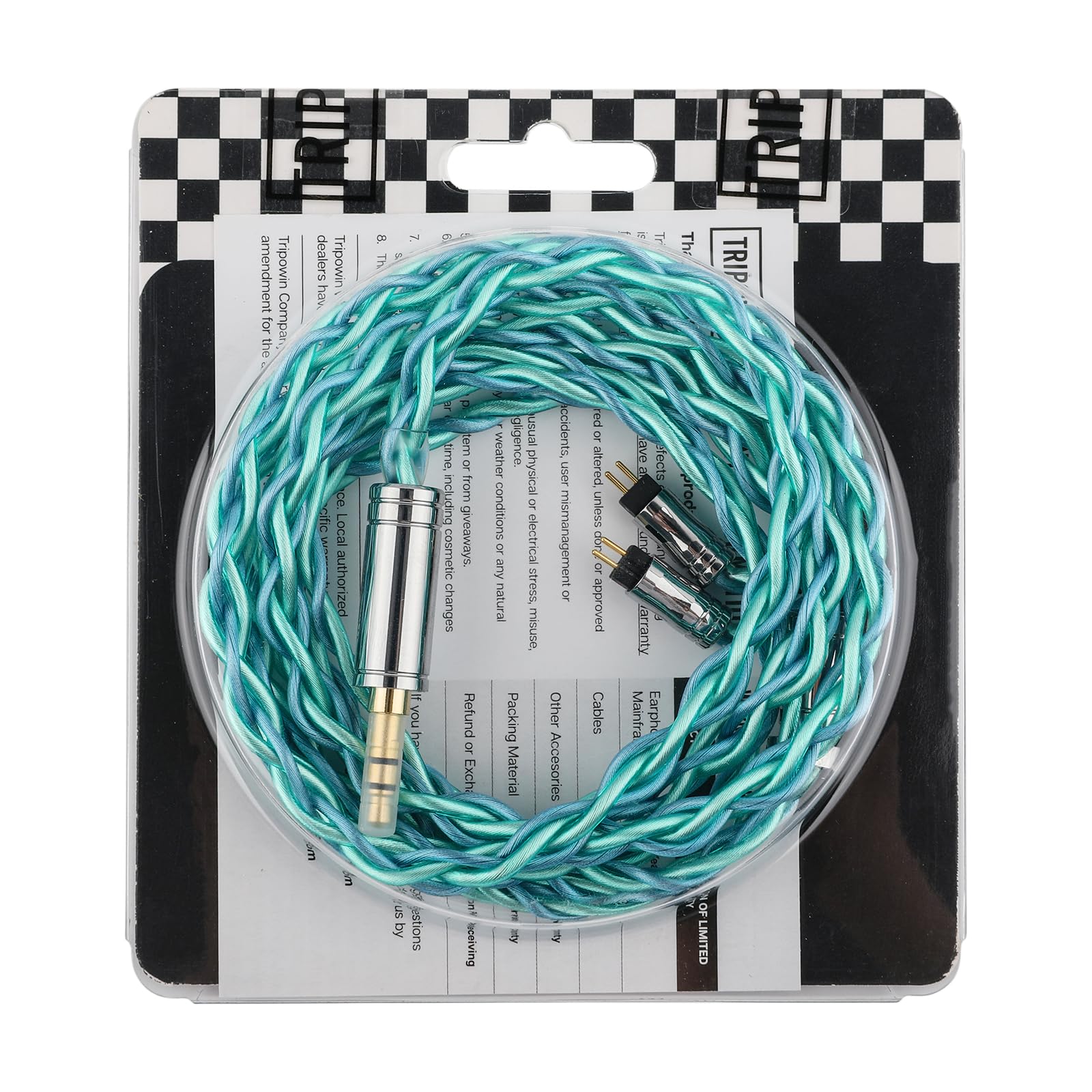 Foto 8 pulgar | Cable Iem Linsoul Tripowin Aurora De 4 Núcleos Occ Plateado - Venta Internacional.