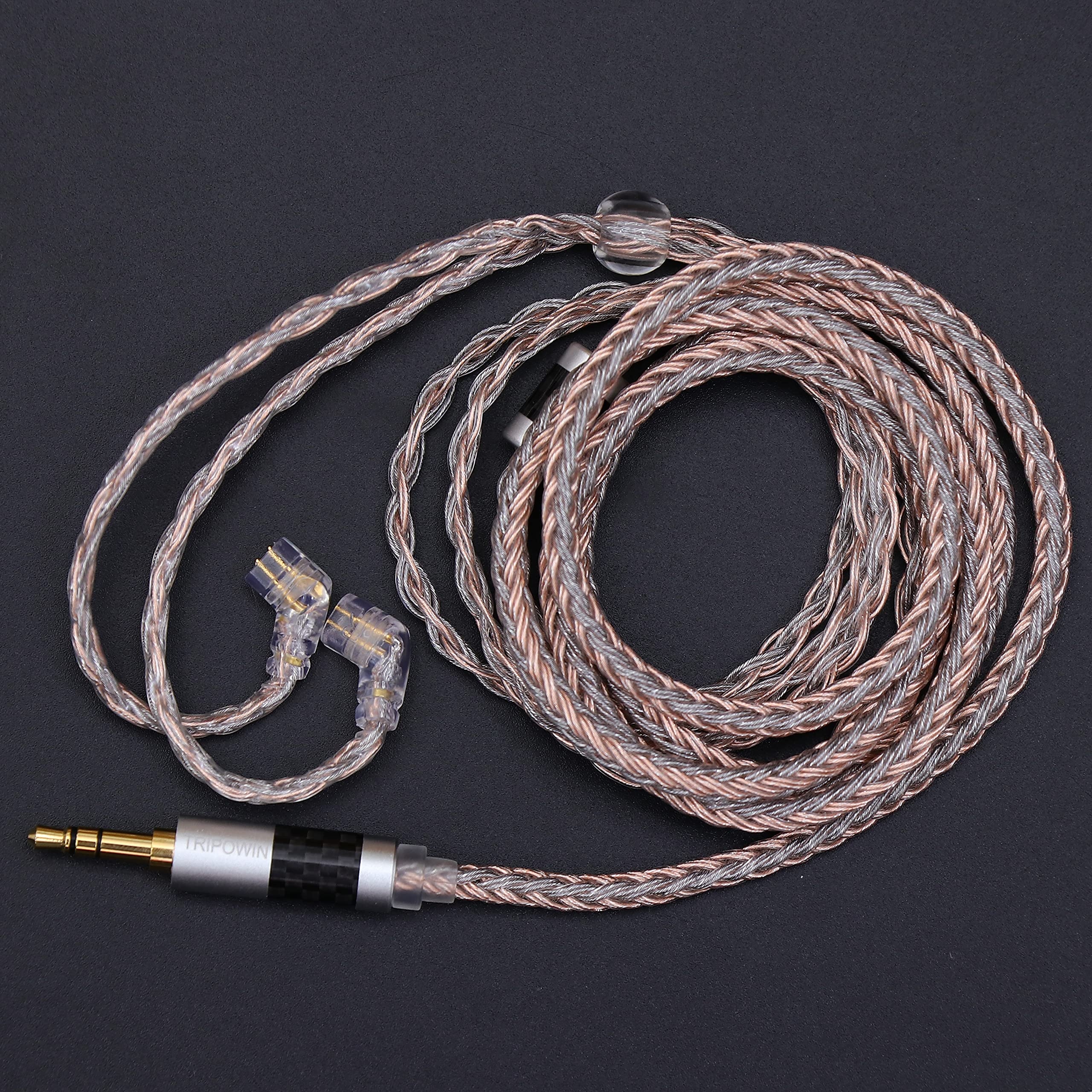 Foto 5 | Cable Linsoul Tripowin Jelly Upgraded De 16 Núcleos Chapado En Plata - Venta Internacional.