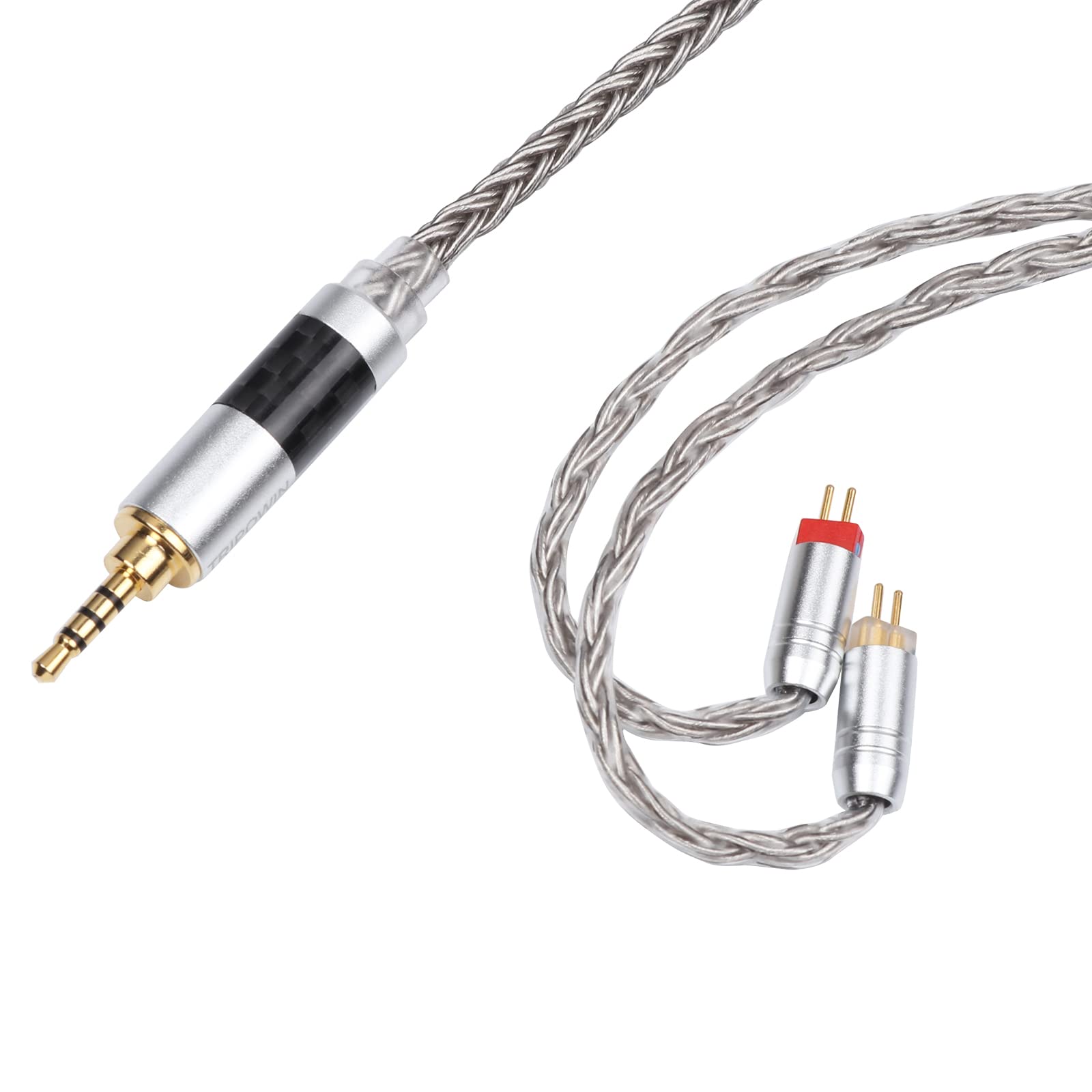 Foto 7 | Cable Iem Linsoul Tripowin Zonie De 16 Núcleos Chapado En Plata, 1,25 M - Venta Internacional.