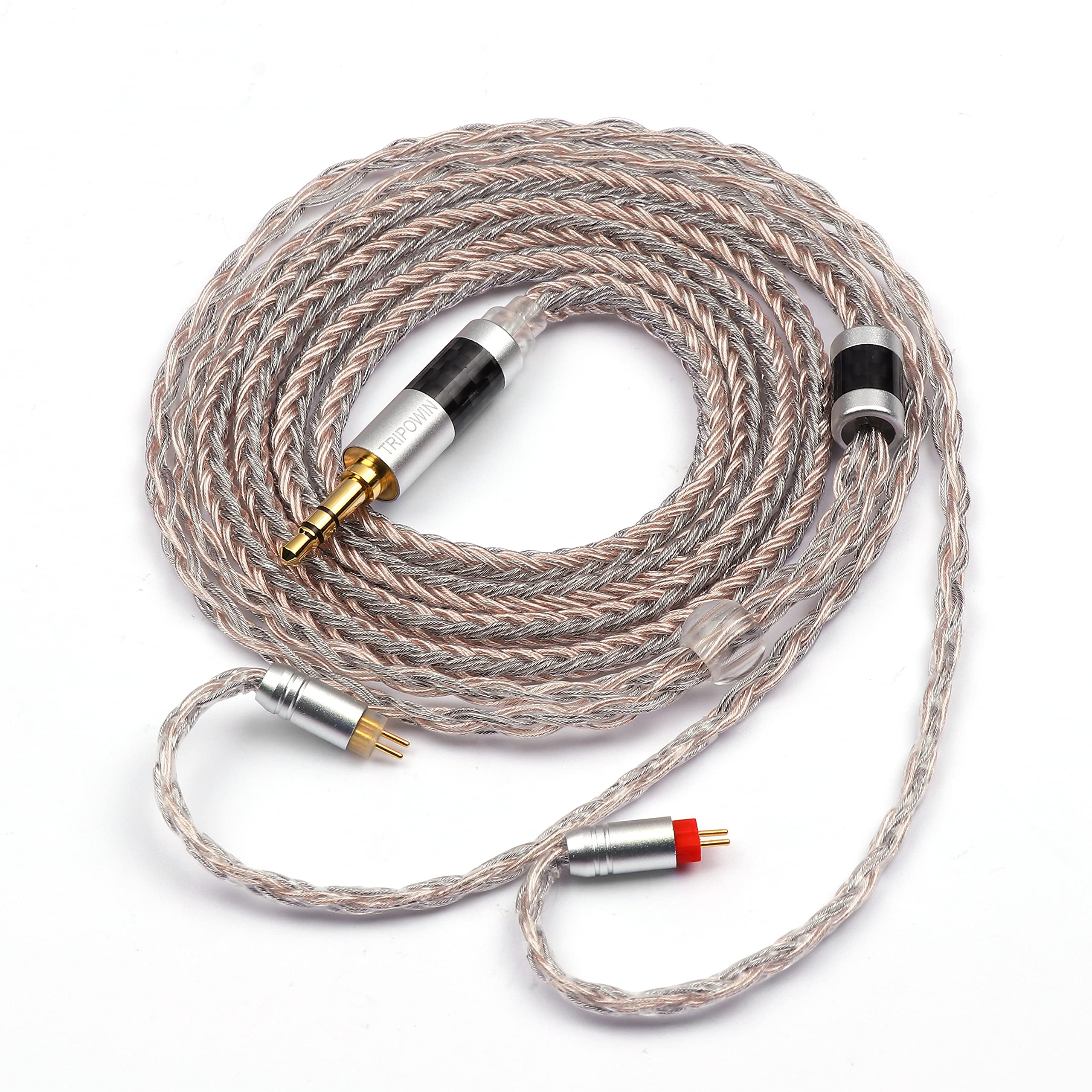 Foto 1 | Cable Linsoul Tripowin Jelly Upgraded De 16 Núcleos Chapado En Plata - Venta Internacional.