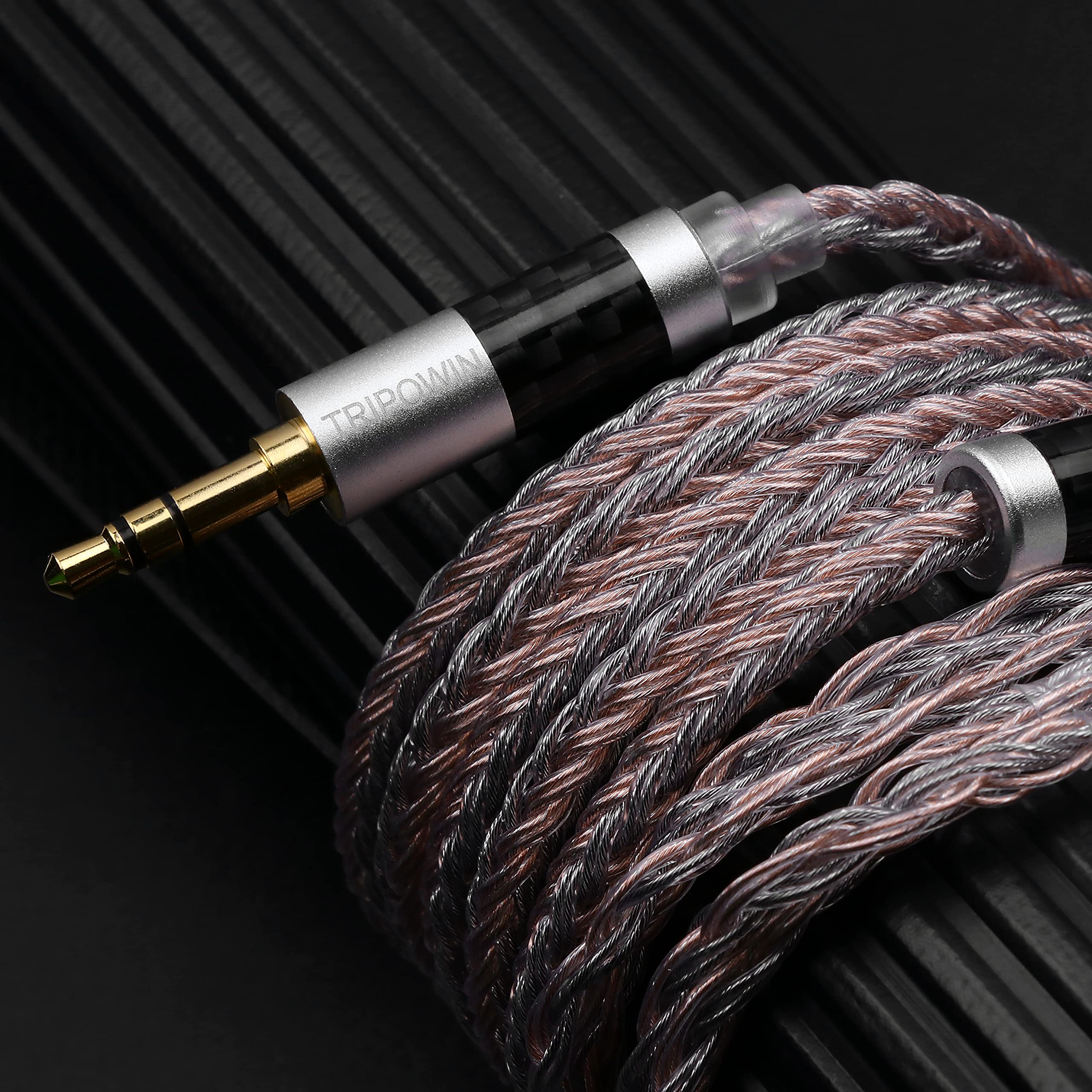Foto 5 pulgar | Cable Linsoul Tripowin Jelly Upgraded De 16 Núcleos Chapado En Plata - Venta Internacional.