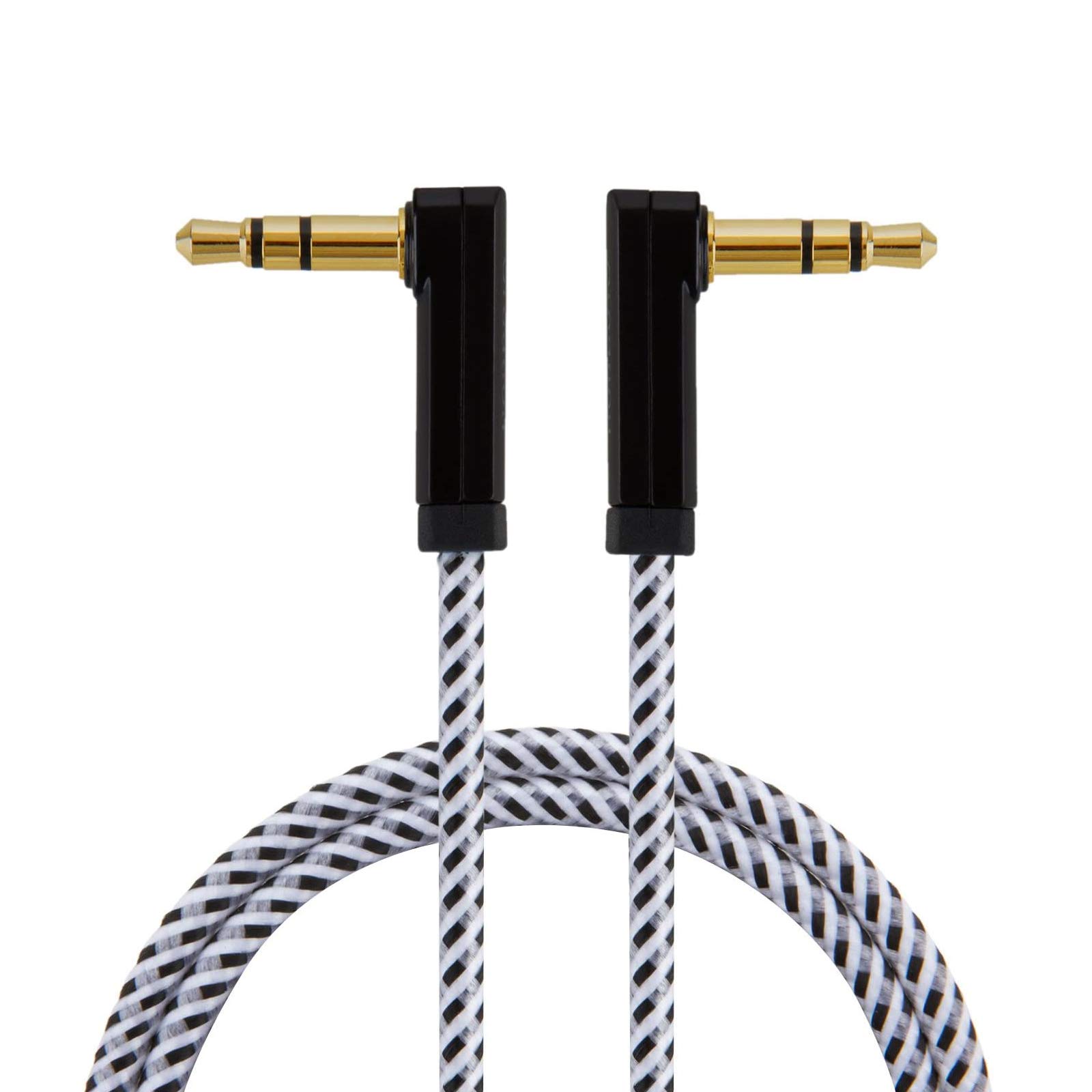 Foto 1 | Cable Auxiliar Cablecreation De 3,5 Mm Macho A Macho Y 0,9 M Con Oro De 24 Quilates - Venta Internacional.