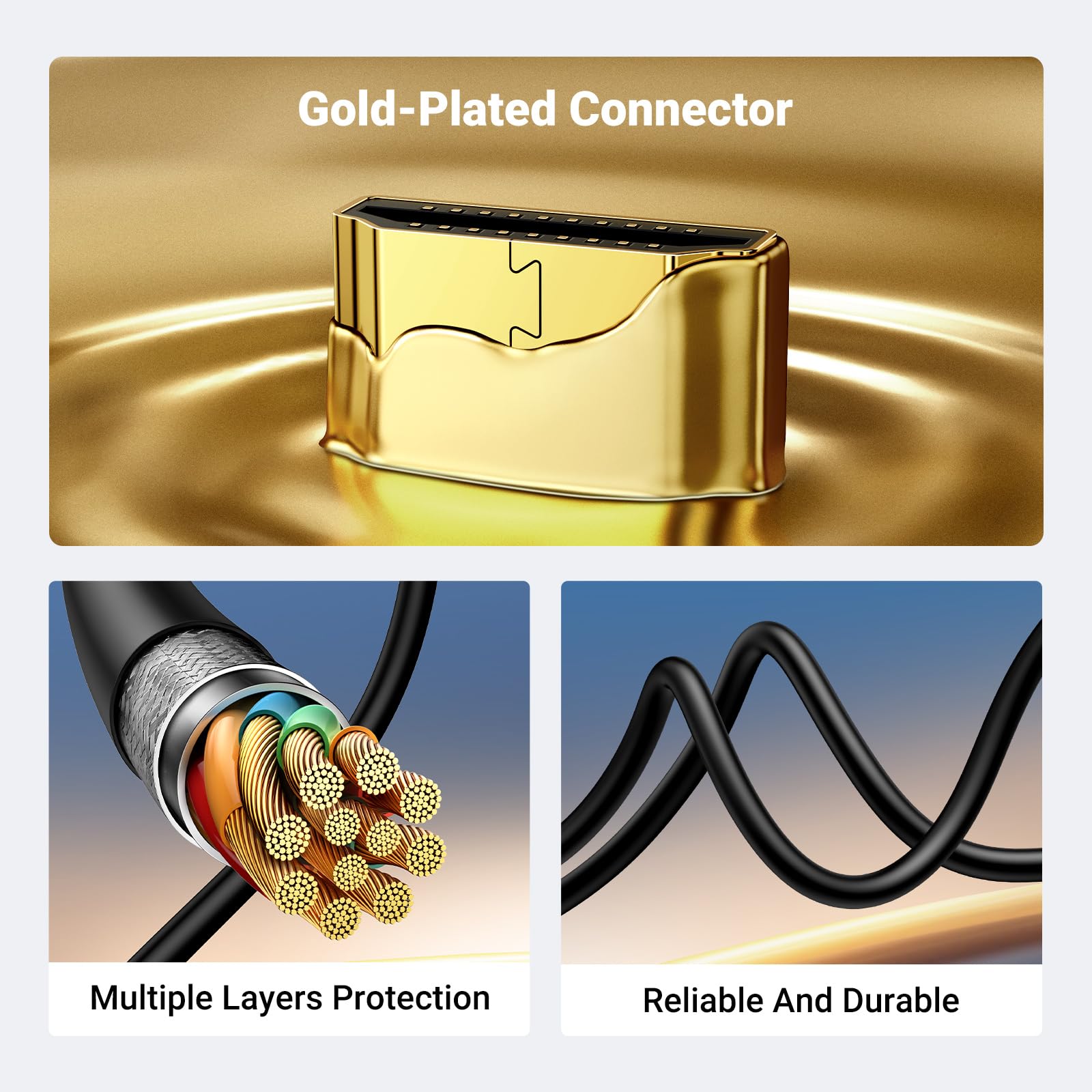 Foto 7 pulgar | Adaptador De Cable Ugreen Micro Hdmi A Hdmi 4k 60 Hz 1,8 M - Venta Internacional.