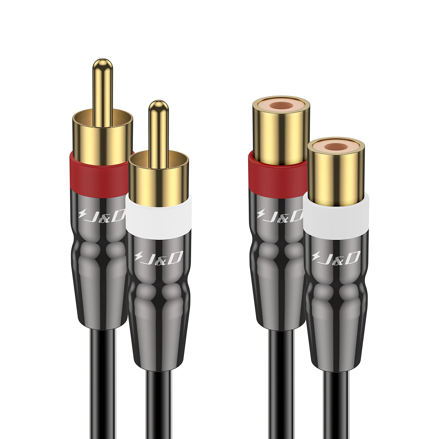 Foto 2 pulgar | Cable De Extensión Rca J&d 2rca Macho A Hembra Estéreo De 4,5 M Para Audi - Venta Internacional.