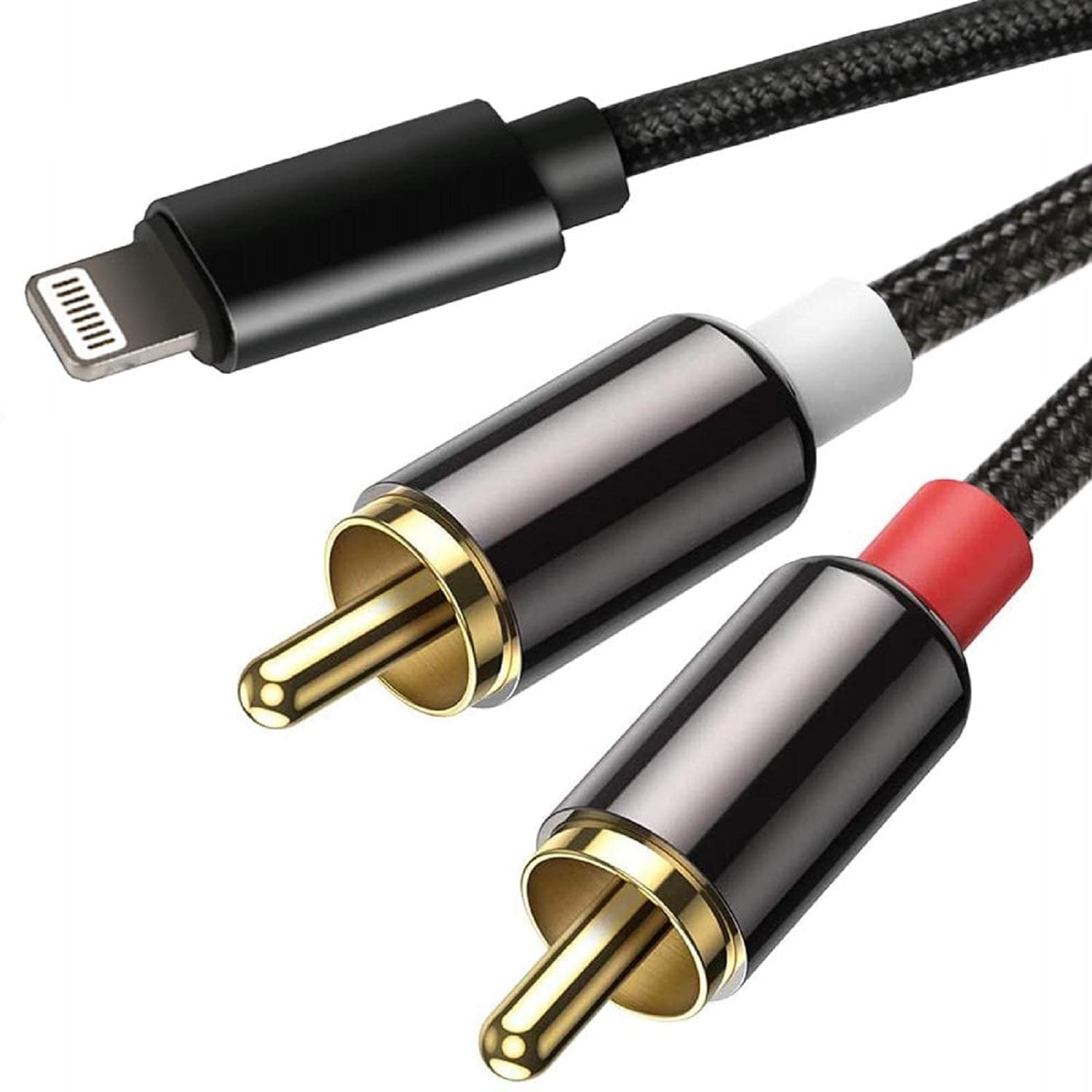 Foto 2 pulgar | Cable Lightning A Rca Para Iphone Ipa-d [certificado Apple Mfi] - Venta Internacional.