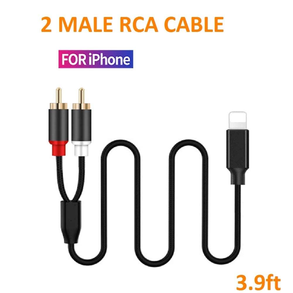 Foto 5 pulgar | Cable Lightning A Rca Para Iphone Ipa-d [certificado Apple Mfi] - Venta Internacional.