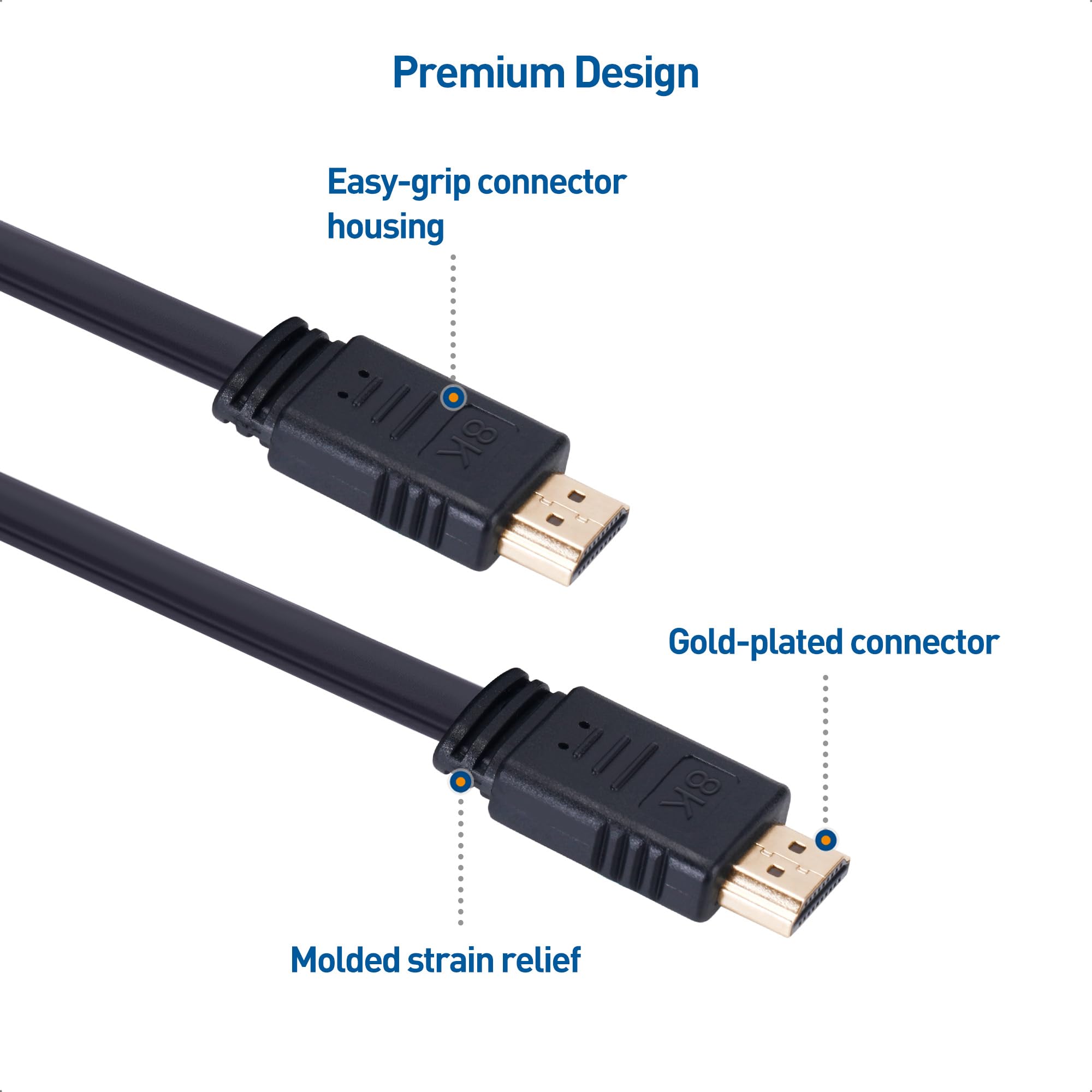 Foto 7 pulgar | Cable Hdmi Matters 8k 60 Hz/ 4k 240hz Retráctil De 1 M - Venta Internacional.