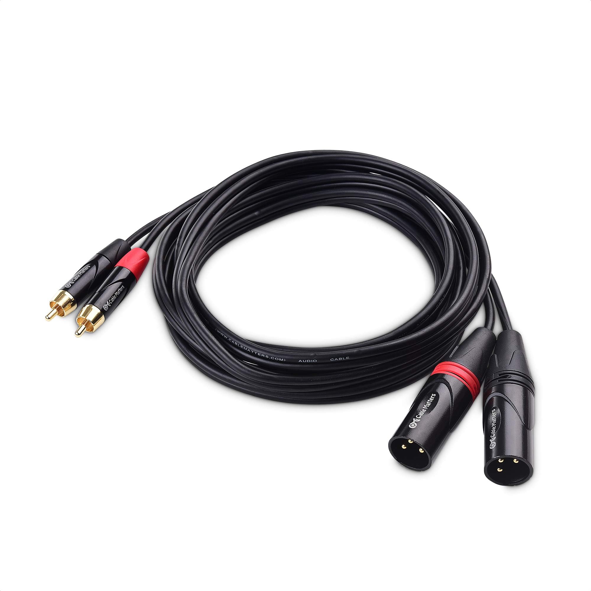 Foto 5 pulgar | Cable De Audio Matters Dual Rca A Xlr Desbalanceado De 3 M - Venta Internacional.