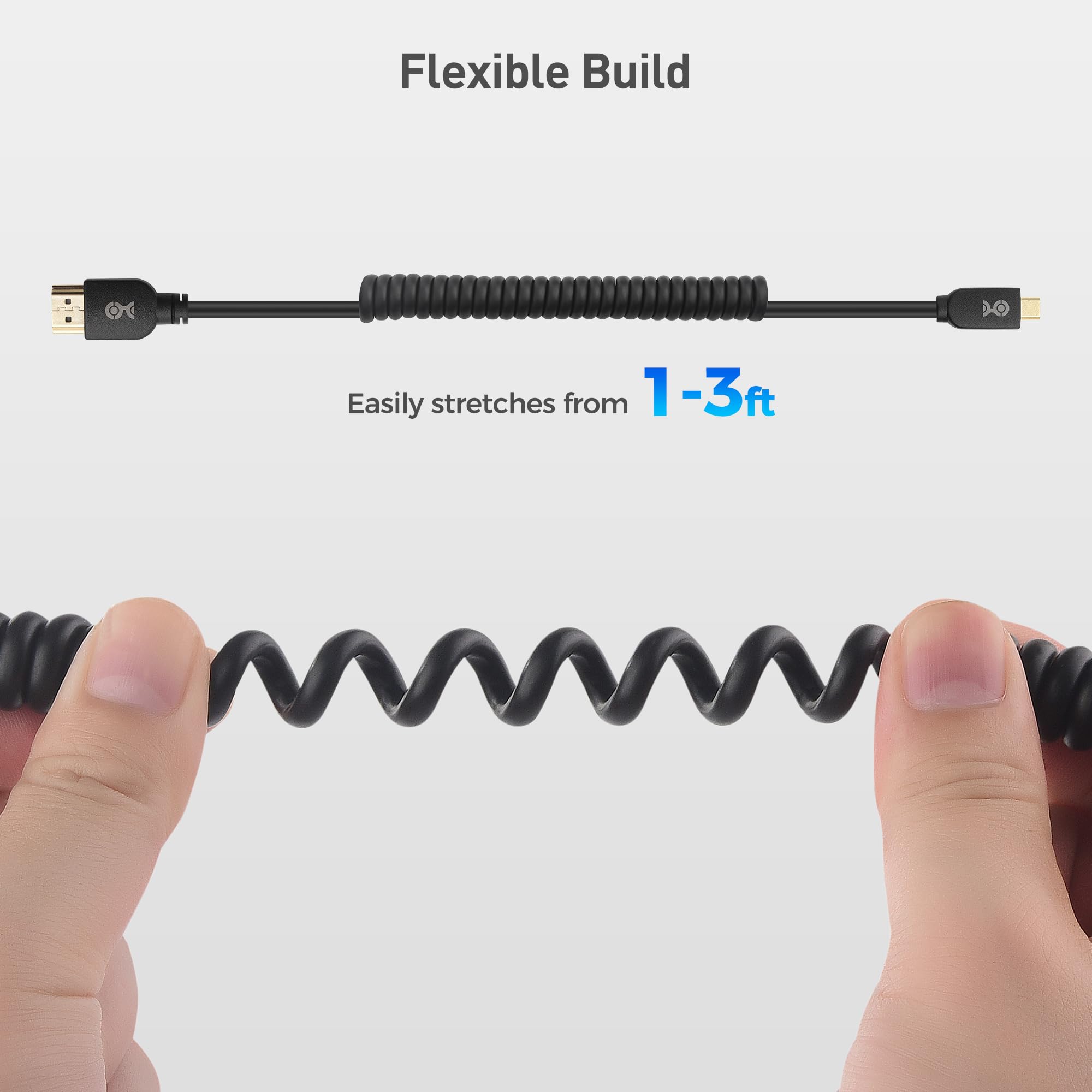Foto 6 pulgar | Cable Hdmi Matters 8k Micro Hdmi A Hdmi 2.1 De 1 A 3 Pies - Venta Internacional.