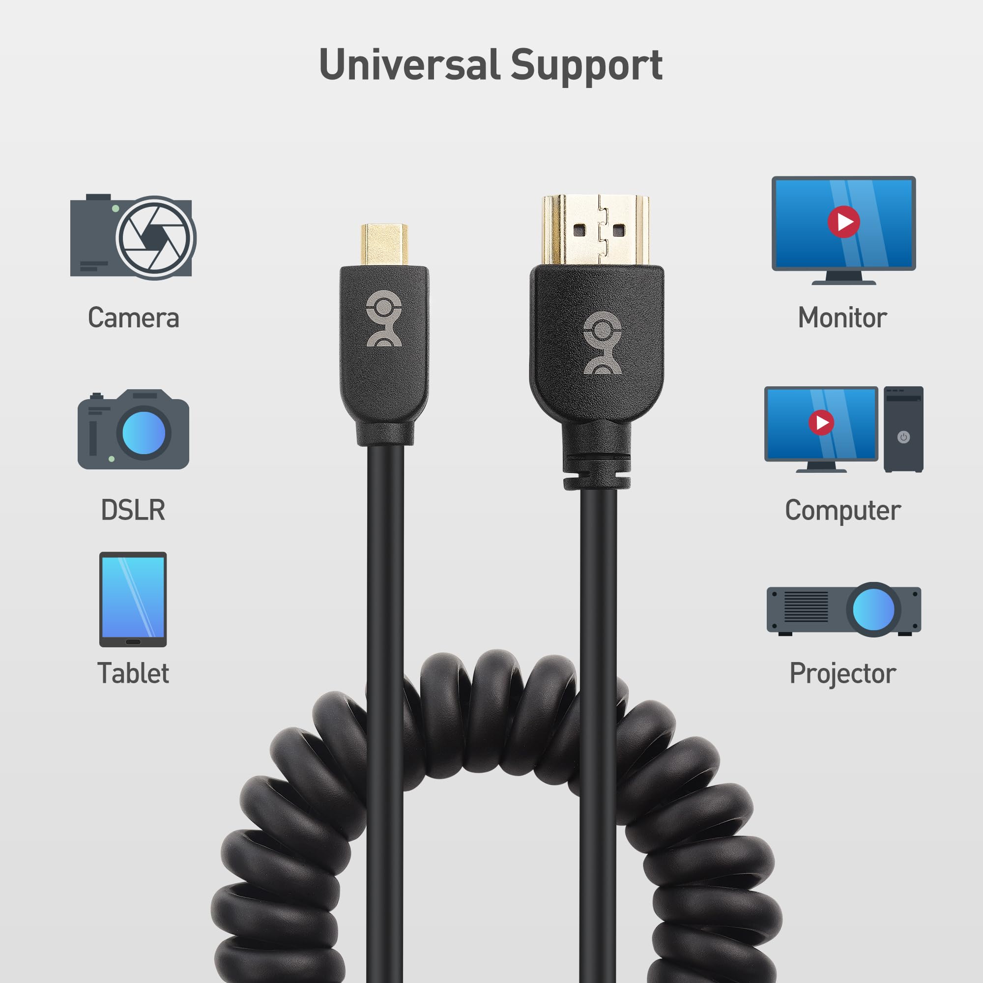 Foto 7 pulgar | Cable Hdmi Matters 8k Micro Hdmi A Hdmi 2.1 De 1 A 3 Pies - Venta Internacional.
