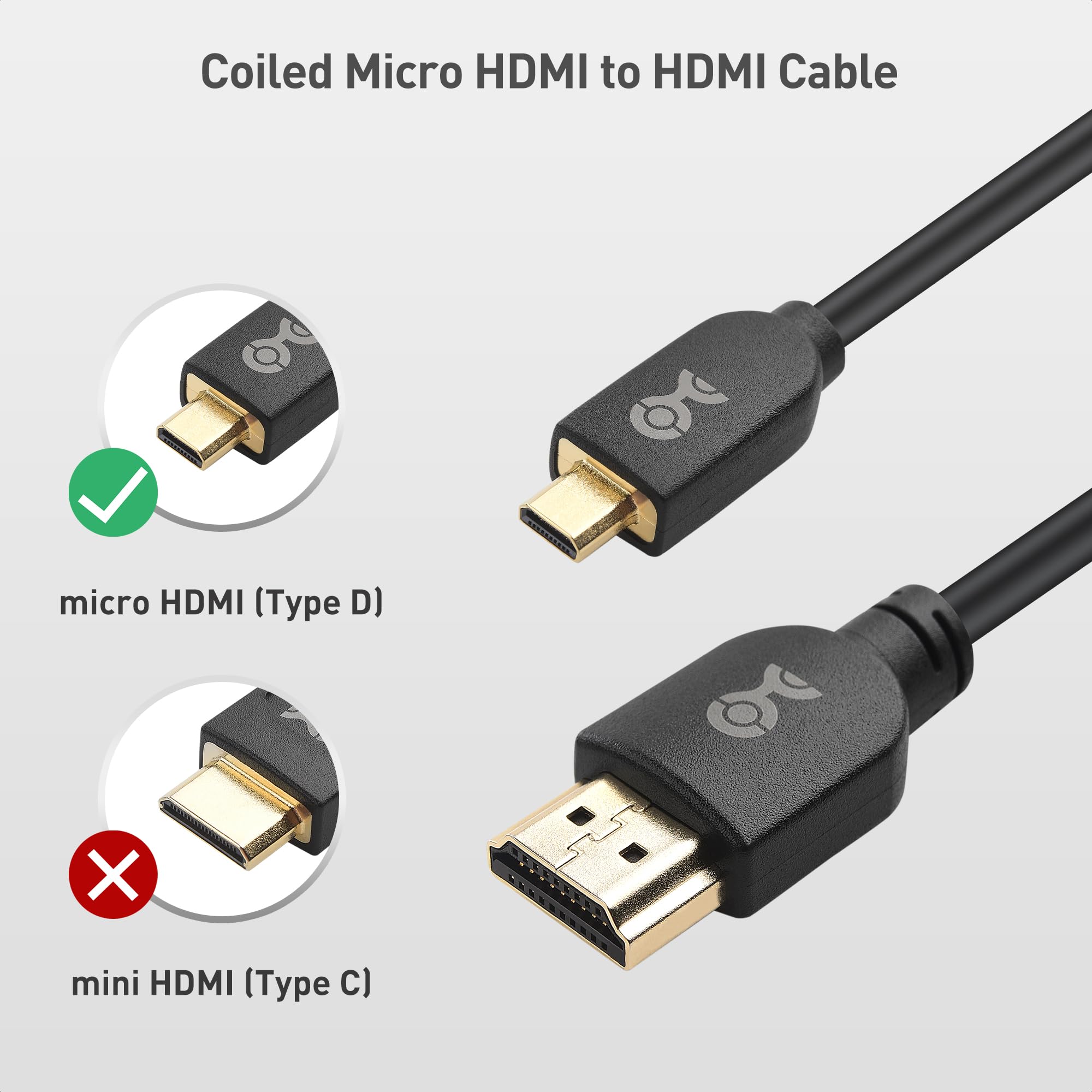 Foto 8 pulgar | Cable Hdmi Matters 8k Micro Hdmi A Hdmi 2.1 De 1 A 3 Pies - Venta Internacional.