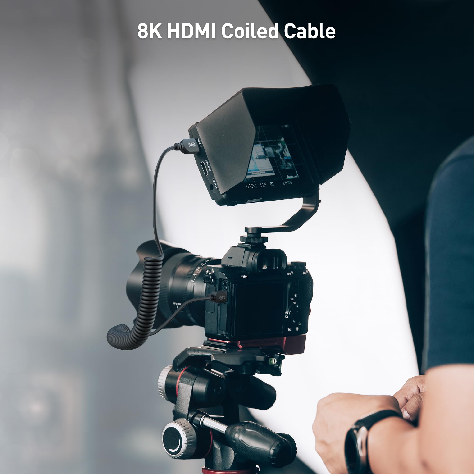Foto 3 pulgar | Cable Hdmi Matters, 8k, 48 Gbps, Enrollado De 1 A 3 Pies Con Soporte Hdr - Venta Internacional.