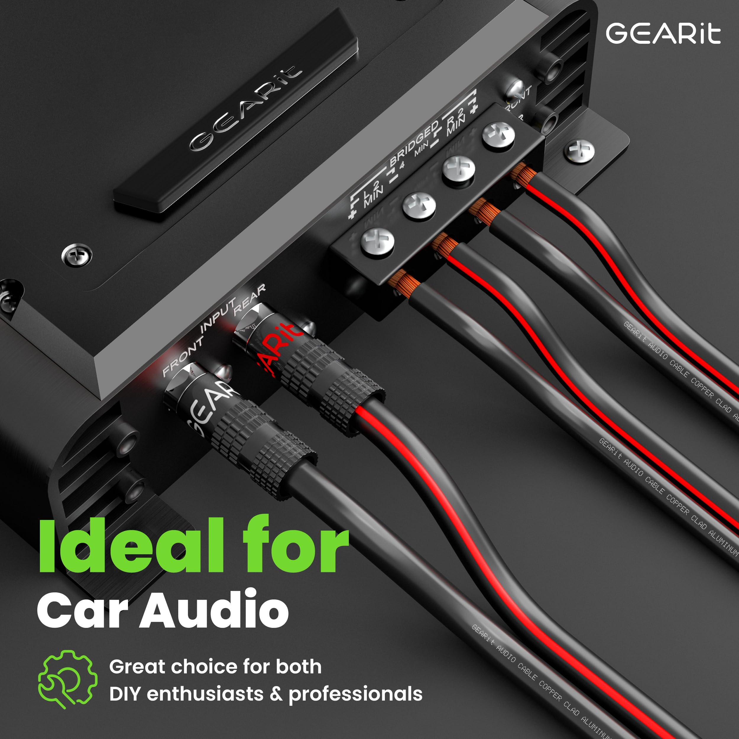 Foto 5 pulgar | Cable De Altavoz Gearit Pro Series, Calibre 18 Awg (30,48 M), Negro - Venta Internacional.