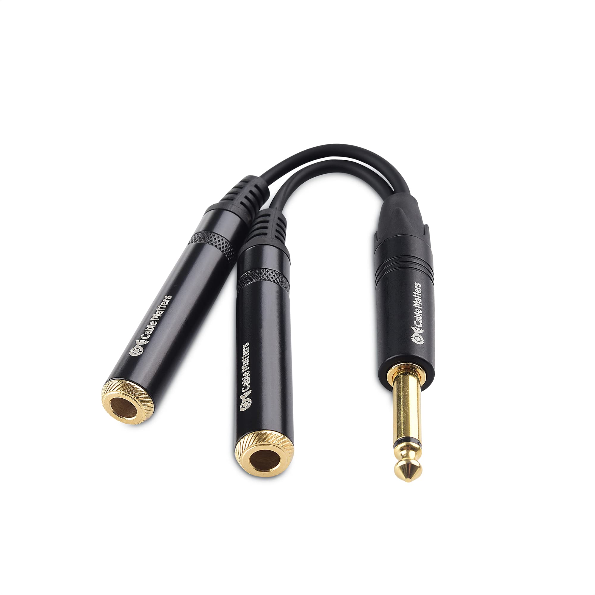 Foto 5 pulgar | Cable Matters, Paquete De 2 Unidades, Cable Divisor De 1/4, Ts Macho A 2x Ts Hembra - Venta Internacional.