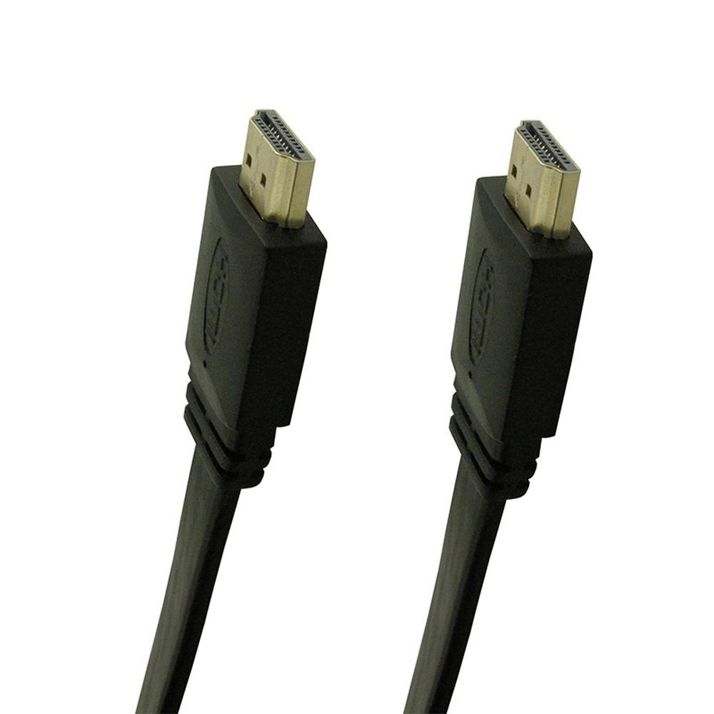 Foto 2 pulgar | Cable Alta Definicion Plano Romms Negro 1.80 M