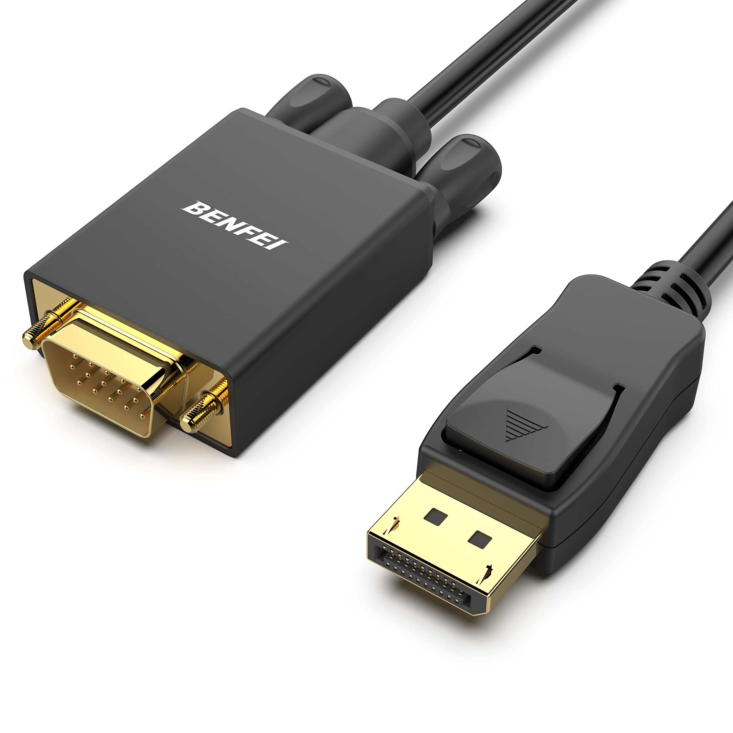 Foto 2 pulgar | Cable Displayport A Vga Benfei De 1,8 M Para Monitor De Computadora/portátil - Venta Internacional.
